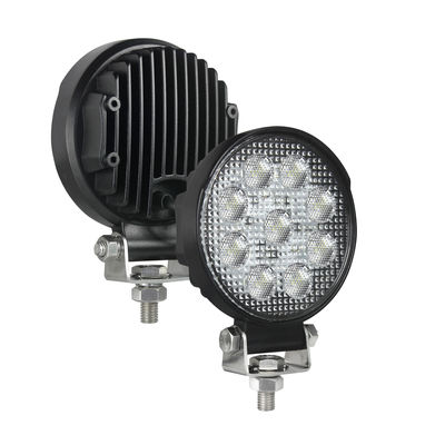 R10 13.5w أضواء عمل LED مستديرة قوية شعاع الفيضانات