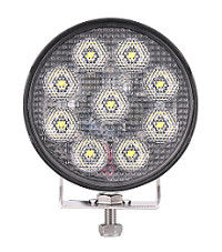EMC Round off Road LED Work Flood Lights 54W R10 لـ ATV SUV UTV