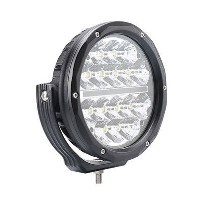 HANMA 16 قطعة 18 سنتيمتر أضواء LED للطرق الوعرة العنبر 9600lm لسيارات الدفع الرباعي ATV UTV