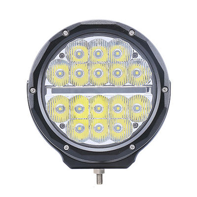 HANMA 16 قطعة 18 سنتيمتر أضواء LED للطرق الوعرة العنبر 9600lm لسيارات الدفع الرباعي ATV UTV