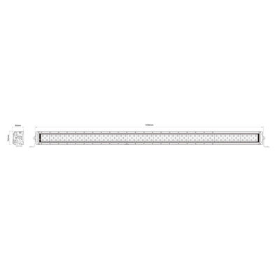 صف مزدوج يقود ضوء شريط أوسرام led رقاقة شاحنة ضوء شريط خارجيّ إنارة نظام