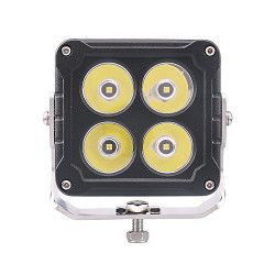 IP69K 40w 4 بوصة مربعة الشكل LED شديد التحمل أضواء العمل OSRAM Spot Beam
