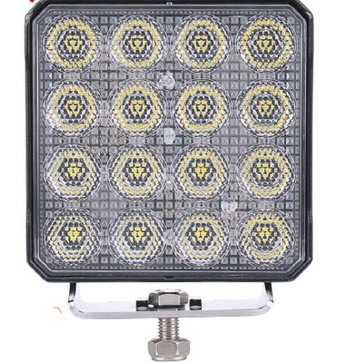 4WD قارب 16PCS * 6W Osram 90W LED ضوء العمل عالية التجويف الإسكان الألومنيوم البثق
