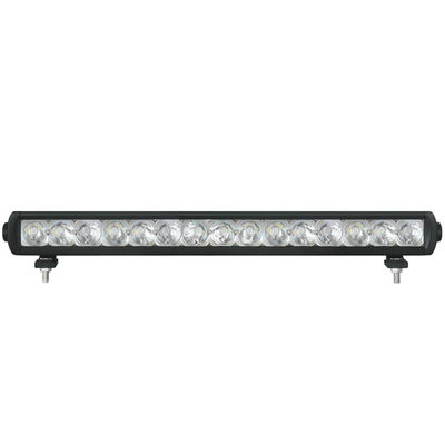 UTV Spot Beam رفيع صف واحد شريط ضوء LED 20 بوصة 45W IP69K مع أقواس