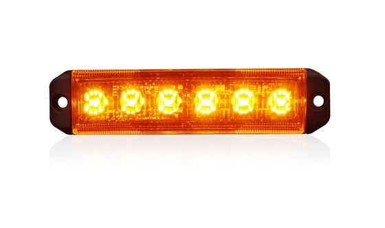 6 قطعة * 1 واط أوسرام رقاقة LED وامض أضواء التحذير R65 على الطرق الوعرة الصمام الأضواء الكاشفة