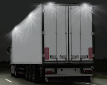 شعاع الفيضانات 52W النار شاحنة أدى ضوء المشهد 150mm EMC