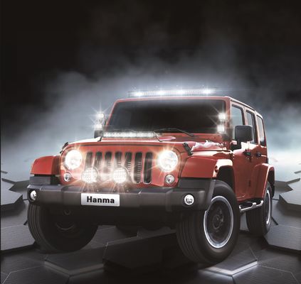 IP67 SUV UTV Driving 7 بوصة LED أضواء الطرق الوعرة عالية الطاقة 45W 4050lm
