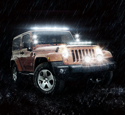 30W فان يسخن قاد 4x6 ارتفاع شعاع المصباح DOT المعتمدة كري رقاقة