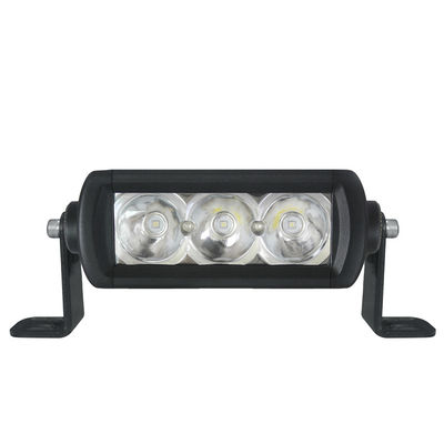 9W 5.5in سوبر سليم صف واحد شريط ليد 4x4 DC 30V