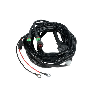 12V 30A 150w أدى ضوء بار الأسلاك تسخير عدة OEM موصلات أسلاك السيارات