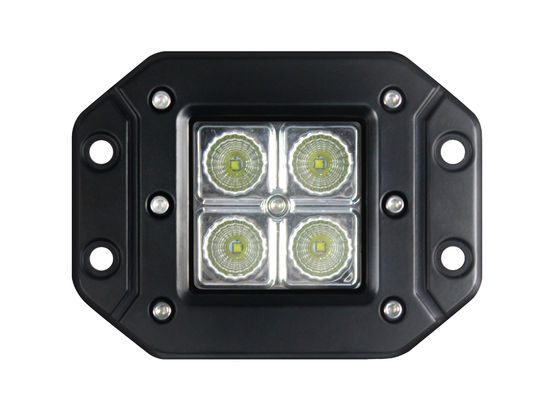CE ATV UTV 12W بقعة شعاع بقيادة أضواء فلوش جبل للصدمات