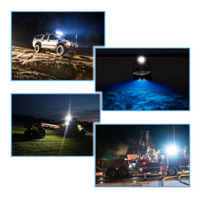 RoHS Flood Beam شريط ضوء LED رفيع للغاية 12V شعاع الفيضانات DC 30V
