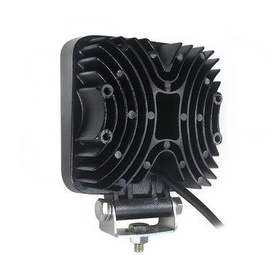 4 قطعة أضواء عمل كاشفة LED مربعة IP67 2160lm الإسكان الأسود