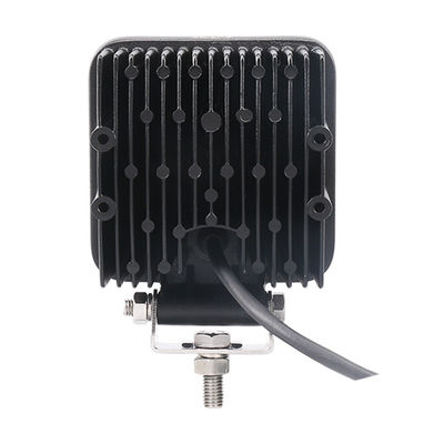 IP69K 48W بقعة شعاع أضواء LED أسود مربع قبالة الطريق مصباح العمل