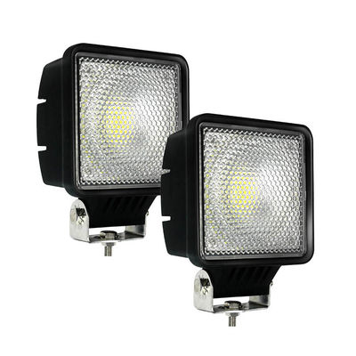 مجموعة مصابيح كشاف LED للعمل على الطرق الوعرة مع كتيفة تثبيت عدد 2 قطعة